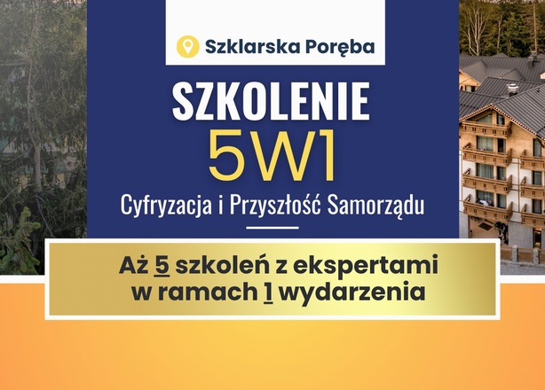 Bilety na  Szkolenie 5w1 - Cyfryzacja i Przyszłość Samorządu