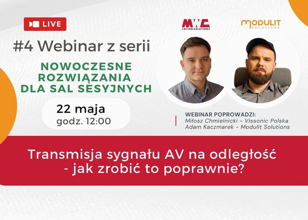 Bilety na  Nowoczesne Rozwiązania dla Sal Sesyjnych